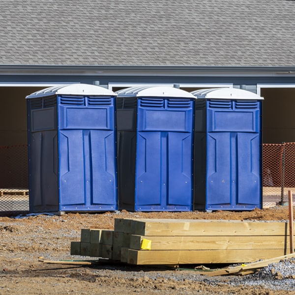 are there any restrictions on what items can be disposed of in the portable toilets in Vienna